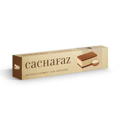 Bocadito Marroc Cachafaz con Crocante 84g - Caja de 6 unidades de Chocolate con Maní
