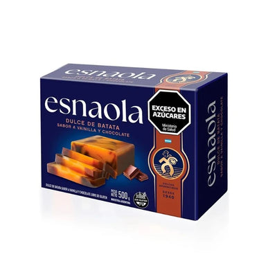 Dulce de Batata Esnaola Vainilla y Chocolate 500g