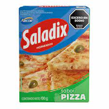 Saladix Pizza. Caja por 100 Grs.