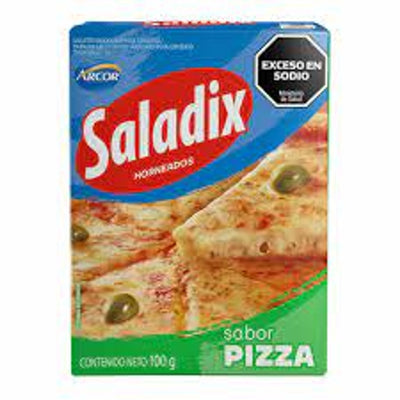 Saladix Pizza 100g - Galletitas Saladas Argentinas Sabor Pizza