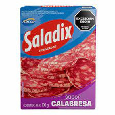 Saladix Calabresa 100g - Galletitas Saladas Argentinas sabor Salame