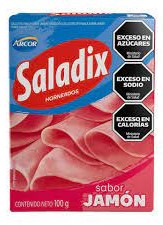 Saladix Jamón. Caja por 100 Grs.