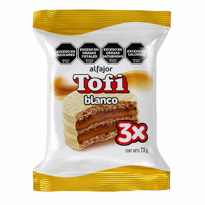 Alfajor Triple Tofi Blanco 73 g