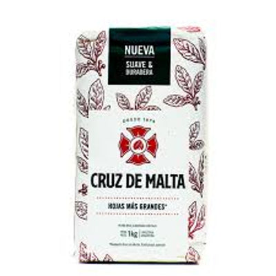 Yerba Mate Cruz de Malta - Tradicional Elaborada con Palo - Argentina 500g