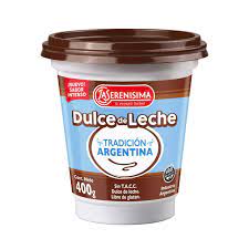Dulce de Leche La Serenisima estilo tradición argentina. Envase de 400 Grs.