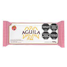 Chocolate Aguila Clasico. Chocolate negro semiamargo. Paquete de 150 Grs.