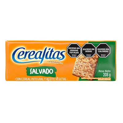 Galletitas Cerealitas Salvado 208g