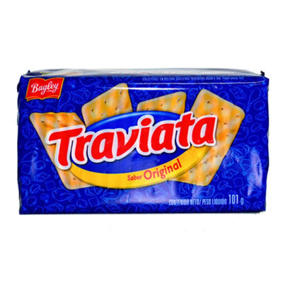 Galletitas Traviata 108g - Galletas de Agua Hojaldradas Argentinas