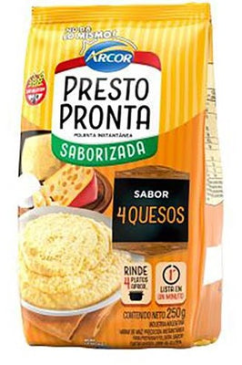 Polenta 4 Quesos Presto Pronta 250g