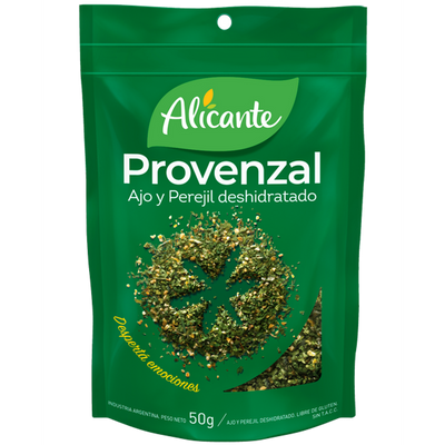 Condimento Provenzal Alicante 25g - Ajo y Perejil Argentino en México