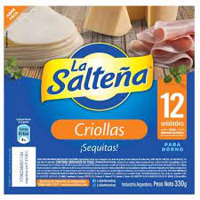 Tapas de empanadas La Salteña Criollas