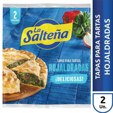 Tapa para tarta pascualina La Salteña Hojaldrada