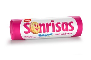 Galletitas dulces Sonrisas. Paquete de 118 Grs.