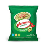 Paquete de pasta rellena Giacomo Capelettini de verdura 500 gramos