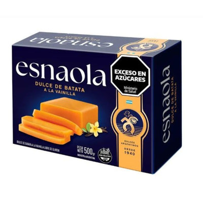 Dulce de Batata Esnaola a la Vainilla 500g