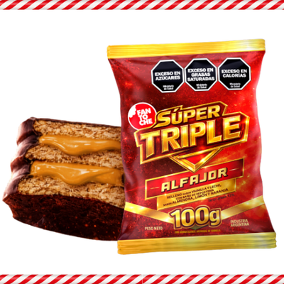 Alfajor Fantoche Super Triple 100g