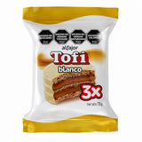 Alfajor Tofi Triple Blanco de 73g