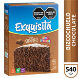 Bizcochuelo Exquisita Chocolate 540g