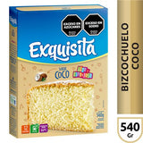 Bizcochuelo Exquisita Coco 540g
