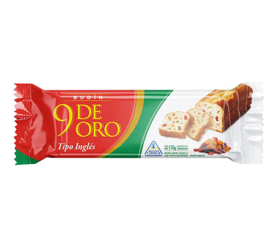 Budín Tipo Inglés 9 de Oro 170g
