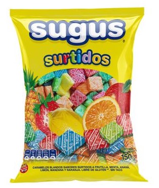 Caramelos Sugus surtidos 150g