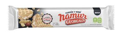 Turron con mani Namur. Turron con mani. Paquete de 25 grs.