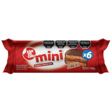 Mini alfajores Fantoche negros cubiertos de chocolate con dulce de leche pack de 6 unidades