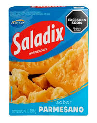 Saladix Parmesano. Caja por 100 Grs.