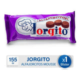 Mini Alfajores Jorgito Mousse de Chocolate, pack x6
