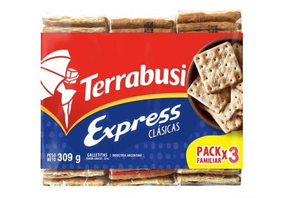 Galletitas de Agua Express Bagley 309g