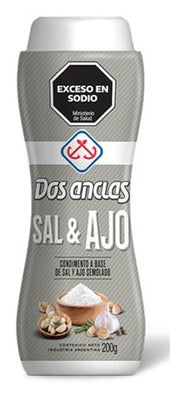 Sal con Ajo Dos Anclas 200g