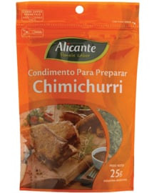 Condimento Chimichurri Alicante. Paquete de 23 Grs.